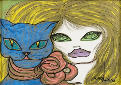 Sample artwork by Novella Parigini (1921 - 1993), known for painting - View similar artists and auction records