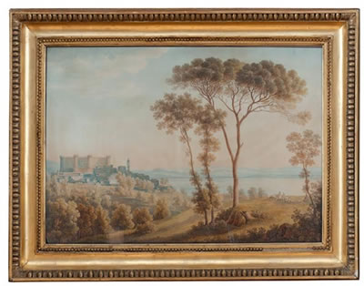 VEDUTA DI ROMA DA MONTE MARIO AND VEDUTA FANTASTICA DI TIVOLI CON LA ROCCA PIA PRESSO UN LAGO (2) by Franz Keisermann - Auction record, sale price, and art valuation. Compare with similar artists and explore comparable artworks.