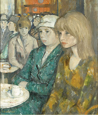 Op het terras