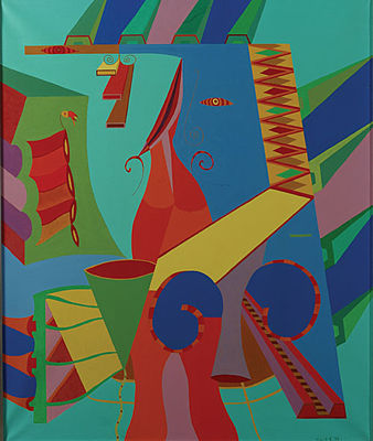 Abstracte figuur by Tinus Van Bakel - Auction record, sale price, and art valuation. Compare with similar artists and explore comparable artworks.