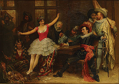 Bohemiens dans un corps-de-garde