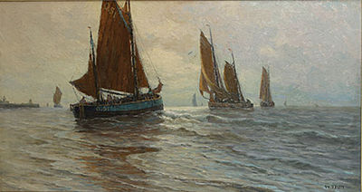 Sample artwork by Albert Isidore de Vos (1868 - 1950), known for painting - View similar artists and auction records
