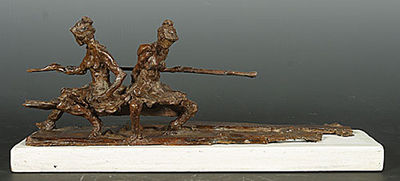 Zittende ballerina's