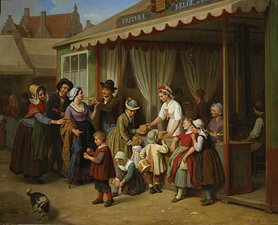 Sample artwork by Basile de Loose (1809 - 1885), known for figure painting, genre - View similar artists and auction records