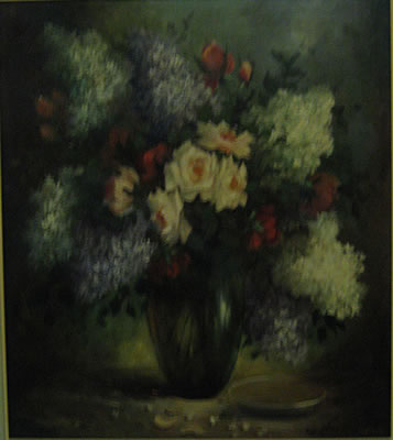 Vaas met bloemen