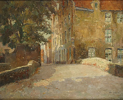 Zicht op Brugge