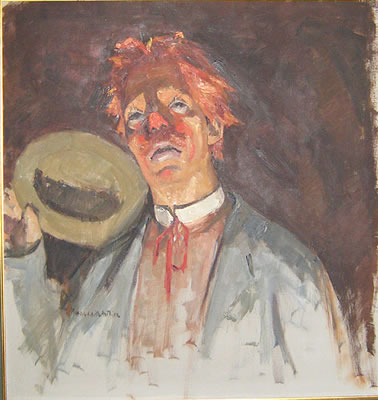 'L'angoisse du clown'.