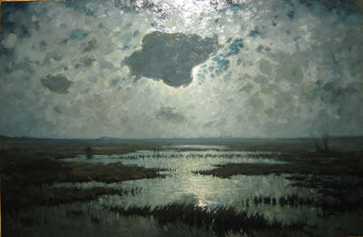 Waterpartij bij maanlicht / Etang au clair de lune by Jules Verstreken - Auction record, sale price, and art valuation. Compare with similar artists and explore comparable artworks.