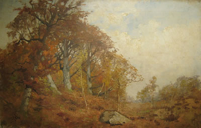 Herfstimpressie / Impression automnale by Léon G Lebon - Auction record, sale price, and art valuation. Compare with similar artists and explore comparable artworks.