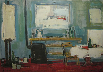 Atelier by Karel Jan Heuvel - Auction record, sale price, and art valuation. Compare with similar artists and explore comparable artworks.