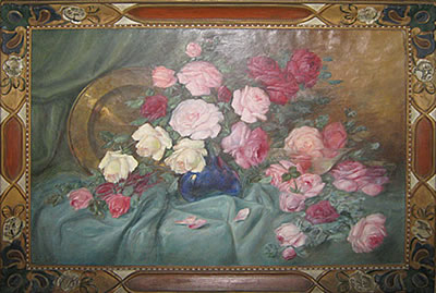 Rozentuil / Bouquet de roses