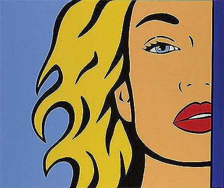 Vrouw naast de rand / Femme près du bord