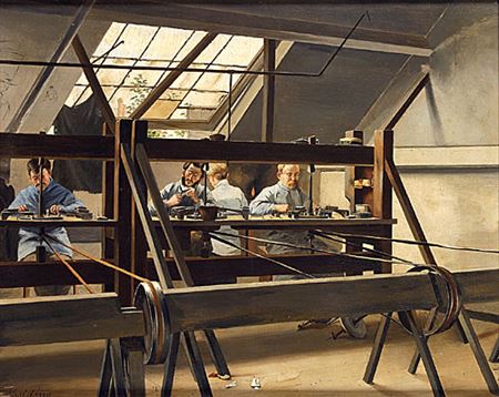 De diamantslijpers / Les tailleurs de diamants