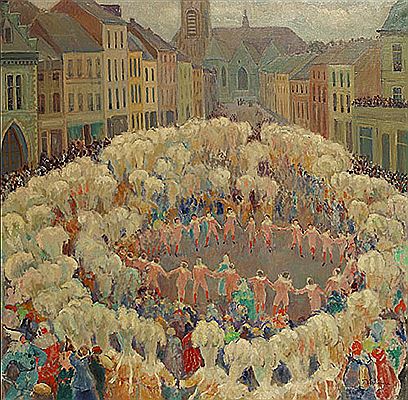 Gilles de Binche by Fernand Verhaegen - Auction record, sale price, and art valuation. Compare with similar artists and explore comparable artworks.