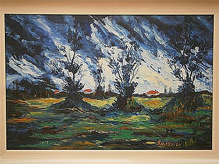 Zomerlandschap by Jean Rigazzi - Auction record, sale price, and art valuation. Compare with similar artists and explore comparable artworks.