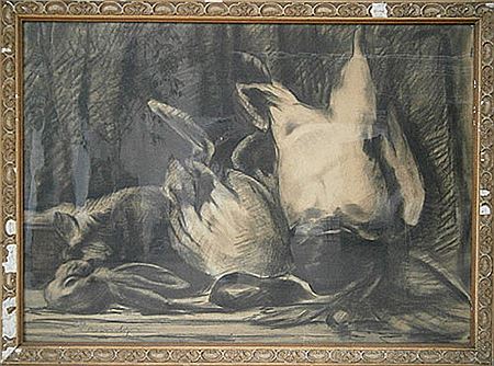 Nature morte au gibier by Emiel De Bisschop - Auction record, sale price, and art valuation. Compare with similar artists and explore comparable artworks.