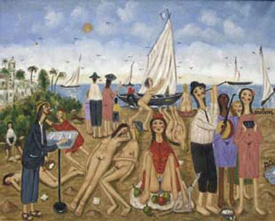 LA PLAGE A NICE