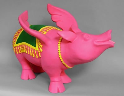 Pigasus Bollywood by Patrick Schumacher - Auction record, sale price, and art valuation. Compare with similar artists and explore comparable artworks.
