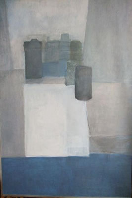 Nature morte bleue