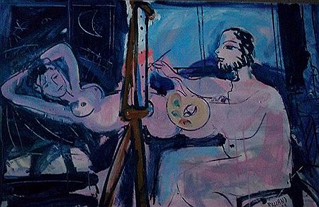 Modèle dans l'atelier by Bernard Rolland - Auction record, sale price, and art valuation. Compare with similar artists and explore comparable artworks.