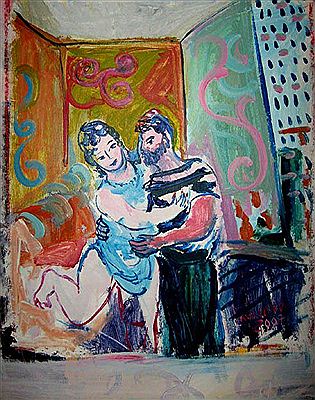 La belle et le marin by Bernard Rolland - Auction record, sale price, and art valuation. Compare with similar artists and explore comparable artworks.