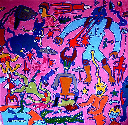 Sample artwork by Jean Luc Juhel (Born 1951), known for painting - View similar artists and auction records
