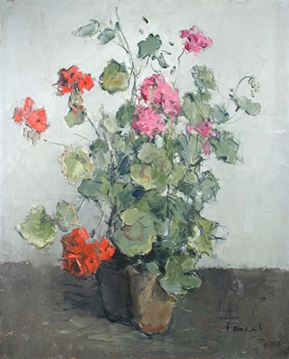 Study of Geraniums