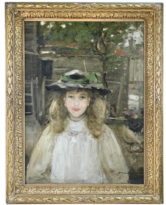 Portrait of a young Scottish Girl by David Thomas Muirhead - Auction record, sale price, and art valuation. Compare with similar artists and explore comparable artworks.