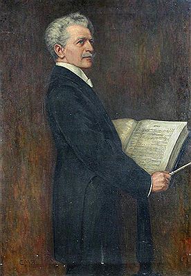 Portrait of Professor Siegfried Ochs, the German Choir Master and Composer, Berlin, 1911