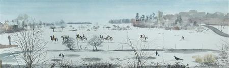 A Frosty Morning, Epsom Common (2)