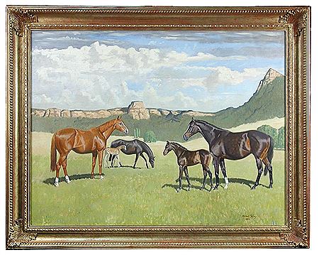 Mares & Foals, Widden Stud, New South Wales, Australia