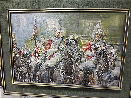 Household Cavalry by Eric Mason - Auction record, sale price, and art valuation. Compare with similar artists and explore comparable artworks.