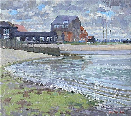 High Tide, Waterfront Houses, Walberswick, Suffolk