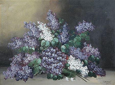 Still life of violets and lilac by Franz Stoitzner - Auction record, sale price, and art valuation. Compare with similar artists and explore comparable artworks.
