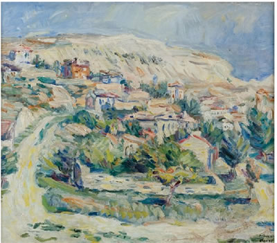 Sample artwork by George Tomaziu (1915 - 1990), known for painting - View similar artists and auction records