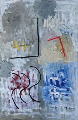 Composición con tres signos by Gustavo Serra - Auction record, sale price, and art valuation. Compare with similar artists and explore comparable artworks.
