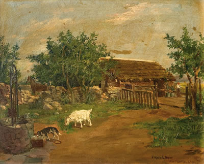Rancho con cabra