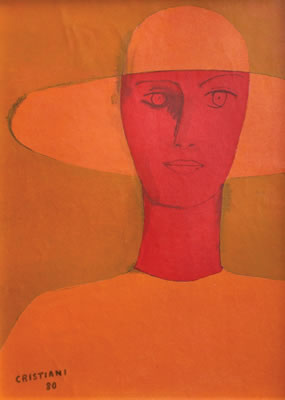 Dama con sombrero