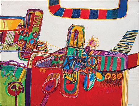 Avión Multicolor