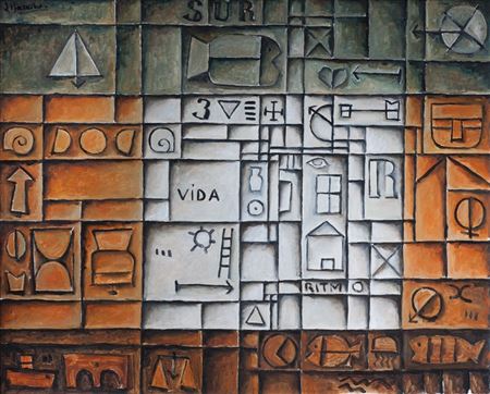 Constructivo Vida by Julio Mancebo - Auction record, sale price, and art valuation. Compare with similar artists and explore comparable artworks.