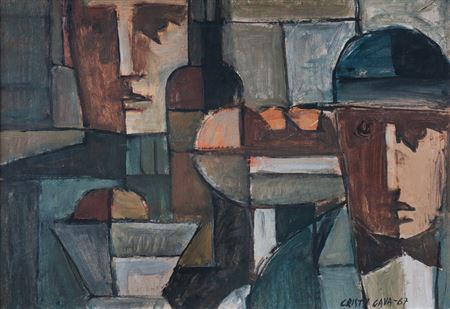 Sample artwork by Cristy Gava (1916 - 1985), known for painting - View similar artists and auction records