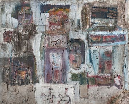 Composición con personajes y jinetes by Jorge Paez Vilaro - Auction record, sale price, and art valuation. Compare with similar artists and explore comparable artworks.