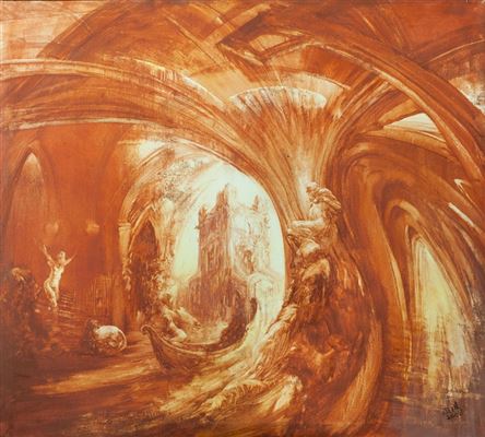 ALEGORIA GOTICA by Javier Gil - Auction record, sale price, and art valuation. Compare with similar artists and explore comparable artworks.
