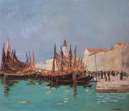 Góndolas en Venecia