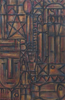 Constructivo en ocre