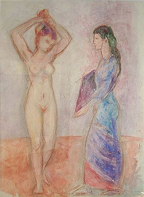 Maîtresse et servante by Paul Paquereau - Auction record, sale price, and art valuation. Compare with similar artists and explore comparable artworks.