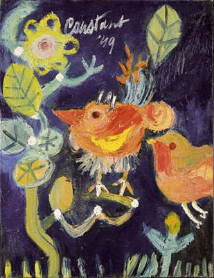TWEE VOGELS (Deux oiseaux), 1949