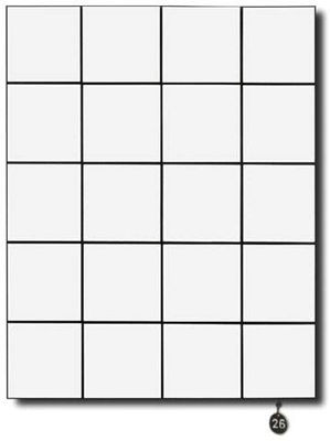 Tile number 26, 1974
