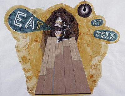 EAT AT JOE'S, 2002 by Damien Deroubaix - Auction record, sale price, and art valuation. Compare with similar artists and explore comparable artworks.