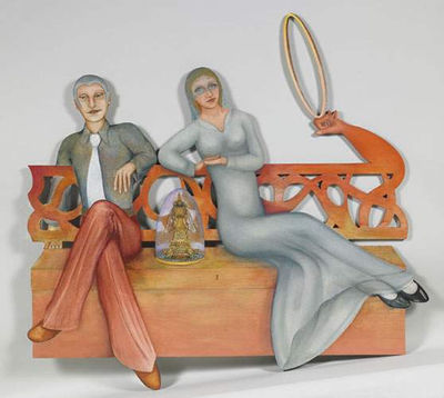 L'EXIL, 1977 by Jean Claude Silbermann - Auction record, sale price, and art valuation. Compare with similar artists and explore comparable artworks.